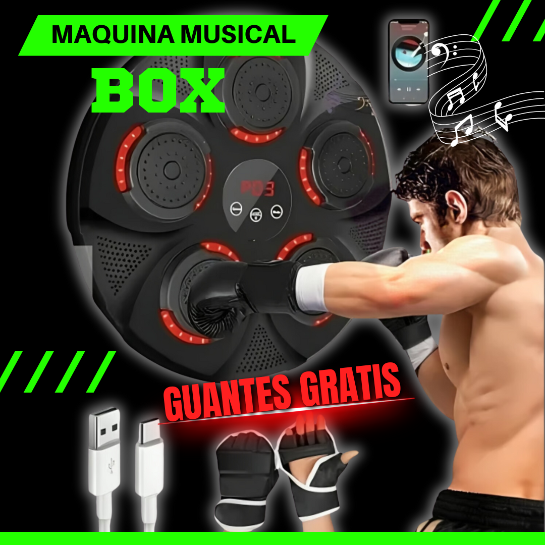 MAQUINA DE BOXEO MUSICAL INTELIGENTE