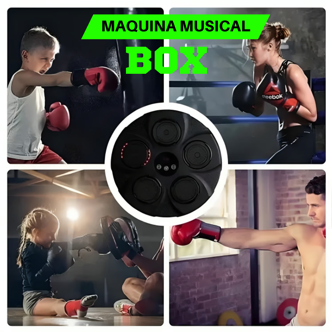 MAQUINA DE BOXEO MUSICAL INTELIGENTE